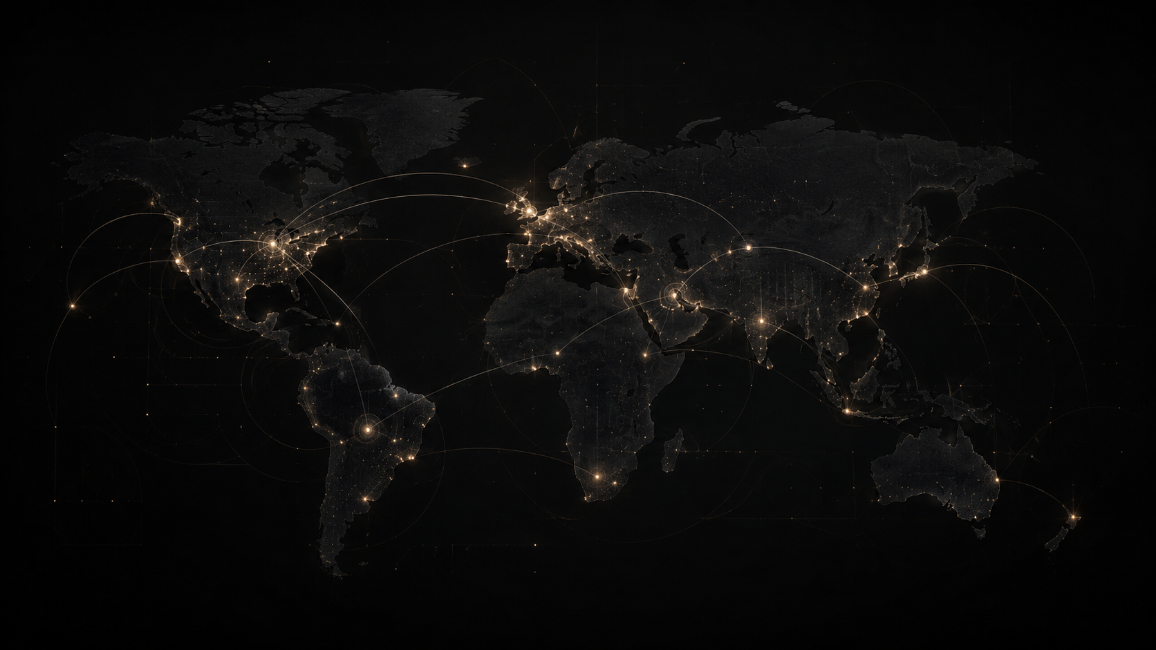 Editorial trust-layer network graphic